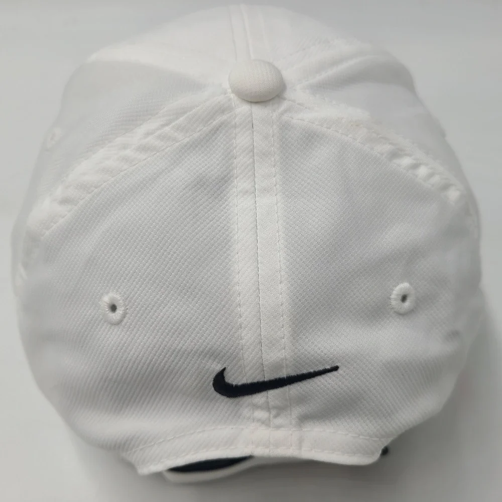 Nike Hat Adjustable White Black Race Street Legacy91 Dri-Fit‎ Golf Casual Men